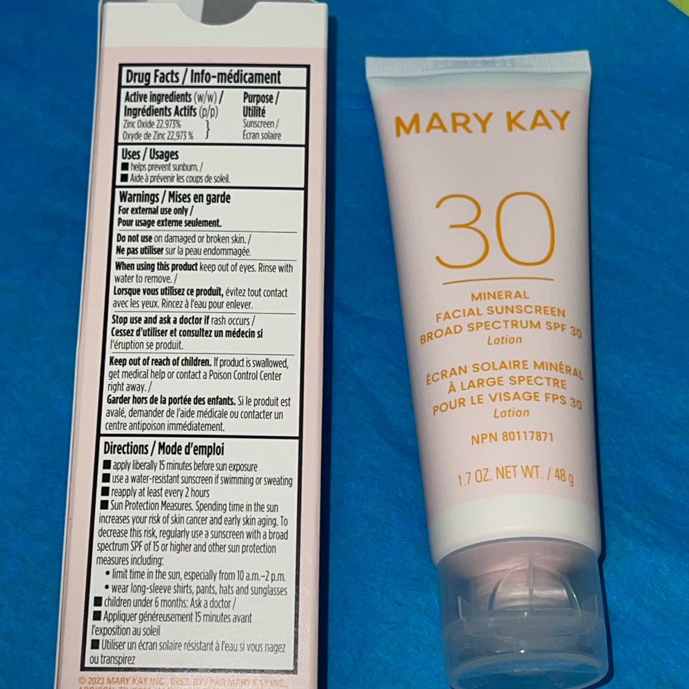🔥☀️ JUST RELEASED 👀 MARY KAY MINERAL FACIAL 😎 SUNSCREEN BRAOD SPECTRUM SPF 30 - Picture 6 of 8